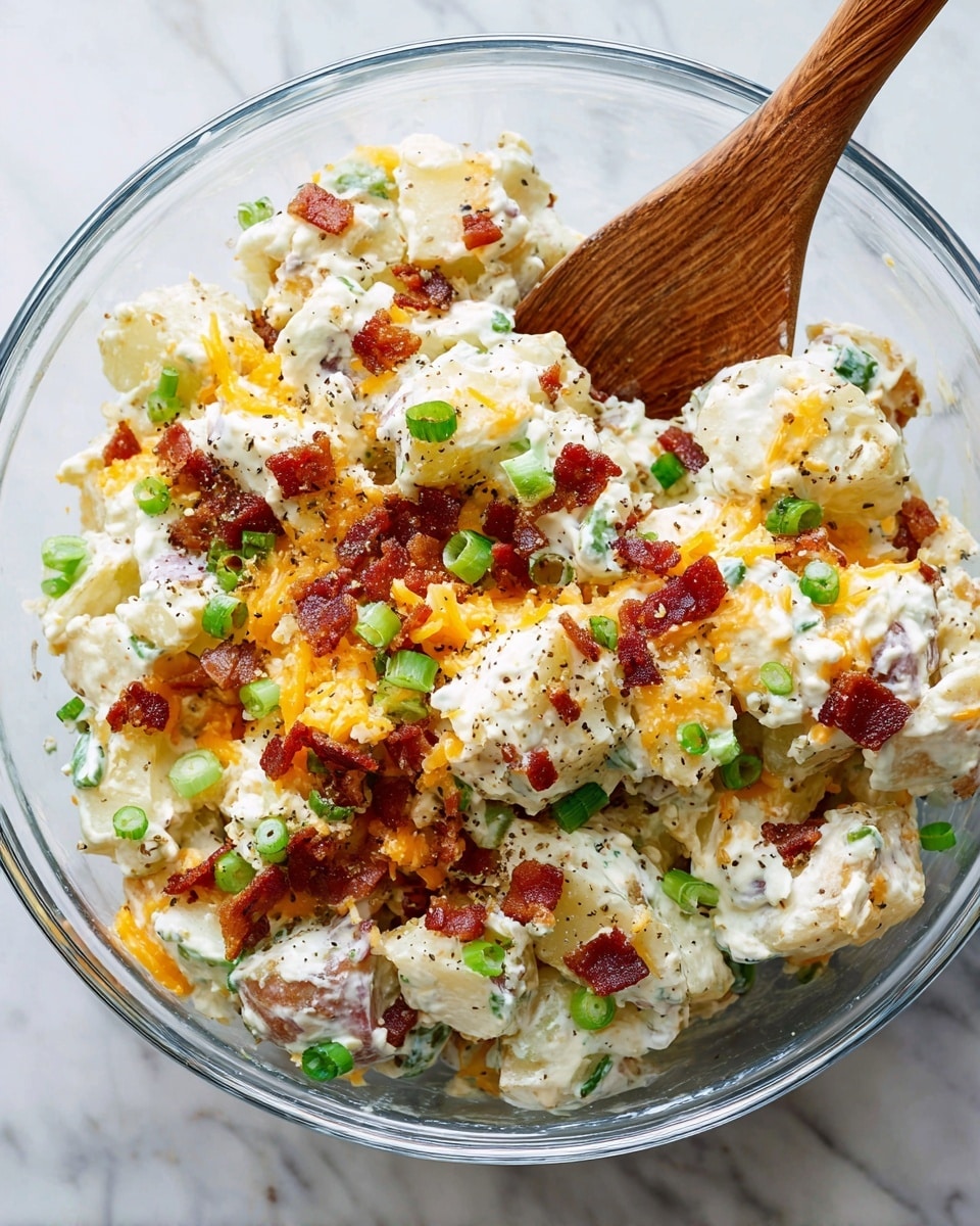 Loaded Baked Potato Salad Recipe - Recipe Image