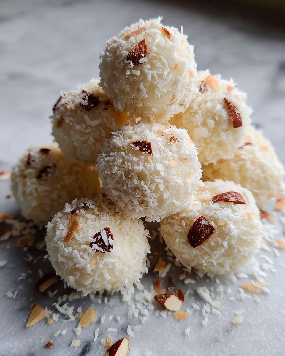 Almond Joy Snowball Cookies Recipe - Recipe Image