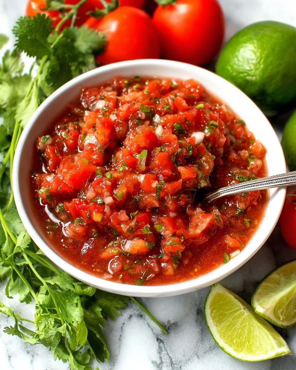 Fresh Tomato Salsa Recipe - Recipe Image