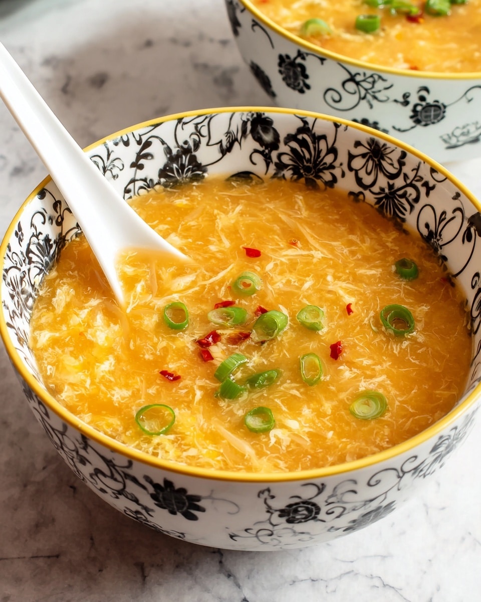 Homemade Egg Drop Soup (Keto & Gluten Free) Recipe - Recipe Image