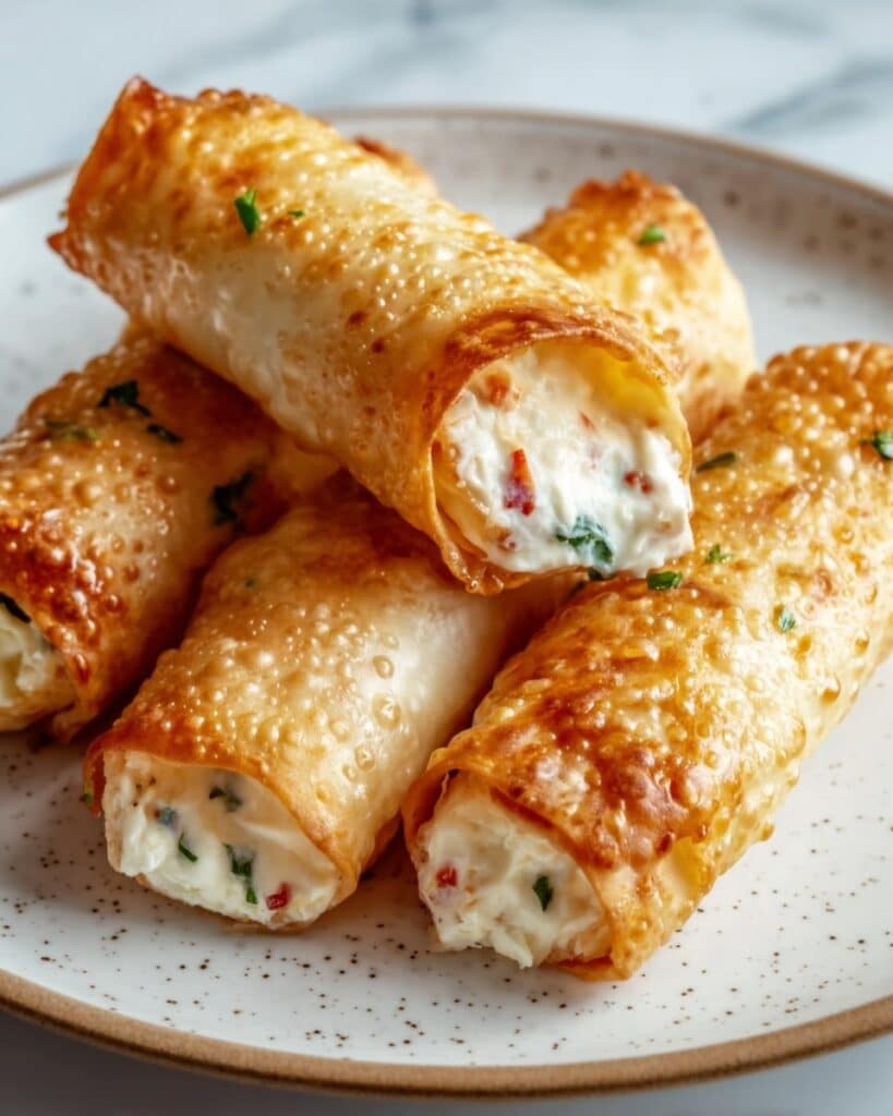 Rice Paper Crab Rangoons Recipe