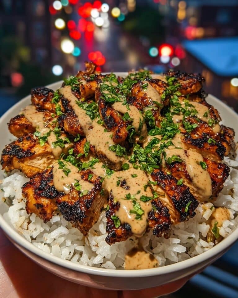 Spicy Chicken Rice Bowls with Chili Garlic Sauce Recipe