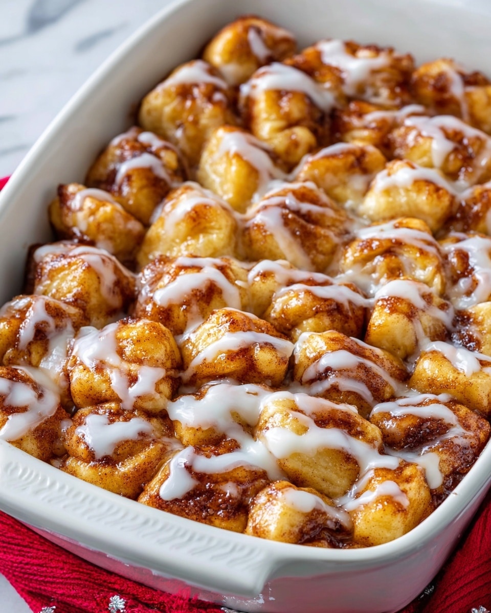 Cinnamon Roll Apple Cobbler Recipe - Recipe Image