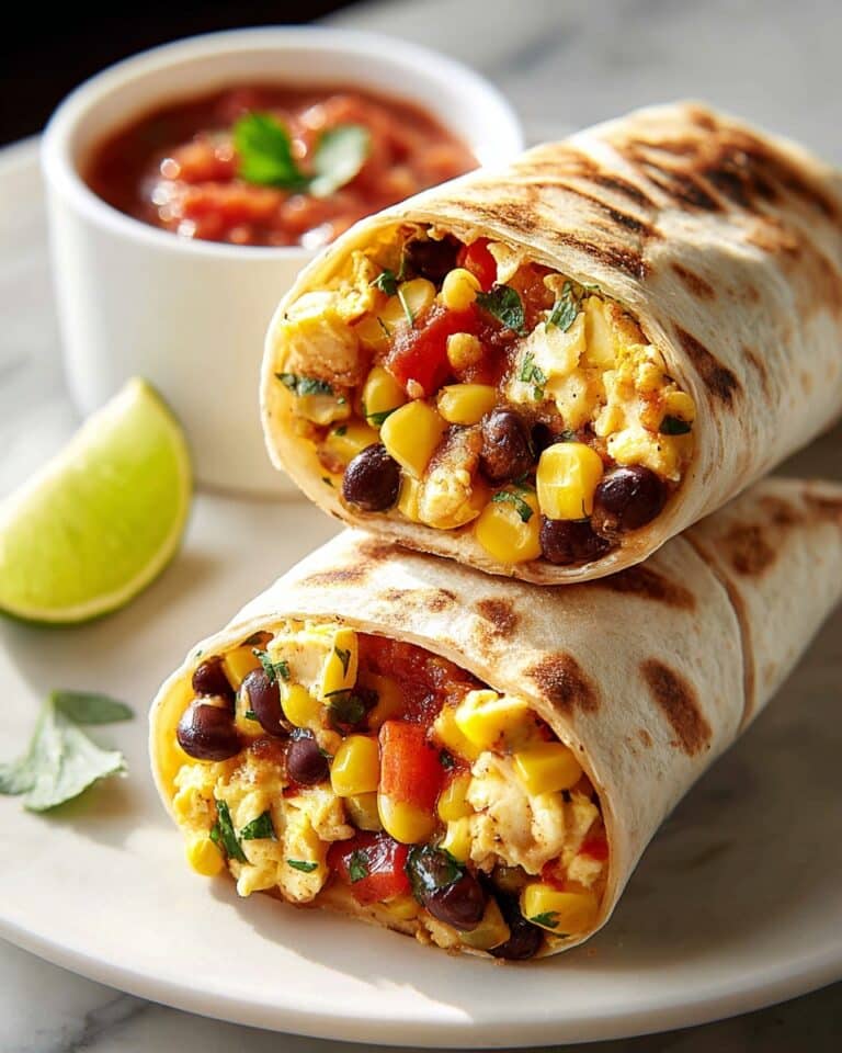 Easy Freezer Breakfast Burritos Recipe