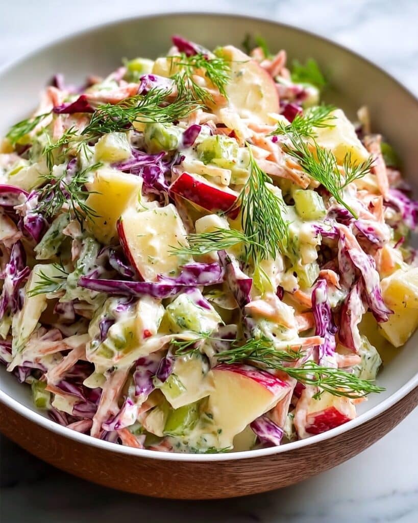 Cranberry Apple Coleslaw Recipe