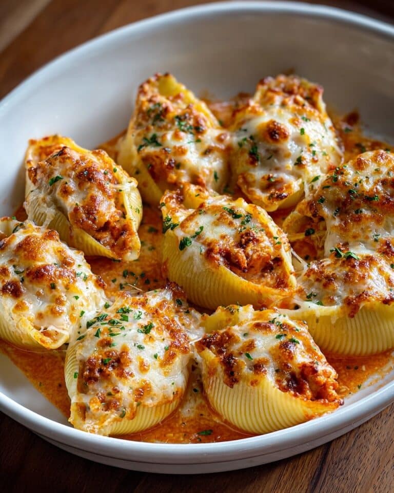 Indulgent Seafood Stuffed Shells: A Comforting Delight Recipe