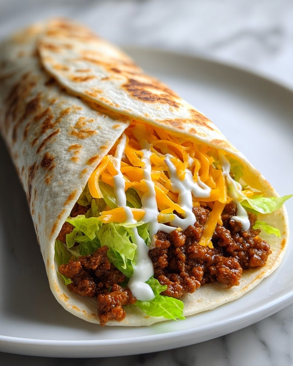 20-Minute Homemade Big Mac Wraps With Special Sauce Recipe - Recipe Image