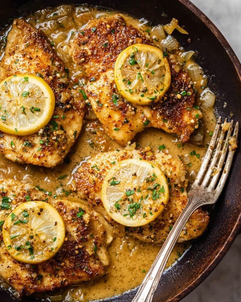 Chicken Francese with Easy Lemon Butter Sauce Recipe