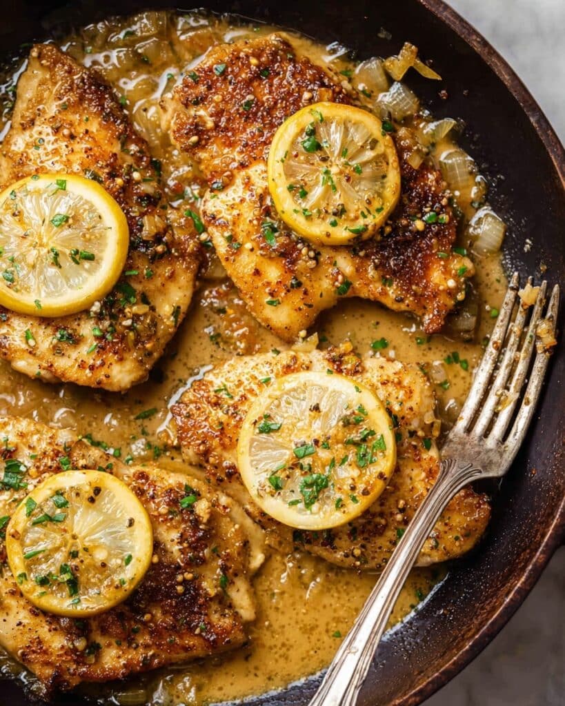 Chicken Francese with Easy Lemon Butter Sauce Recipe