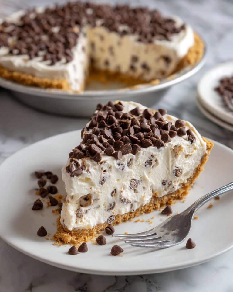 Chocolate Chip Cannoli Pie Recipe