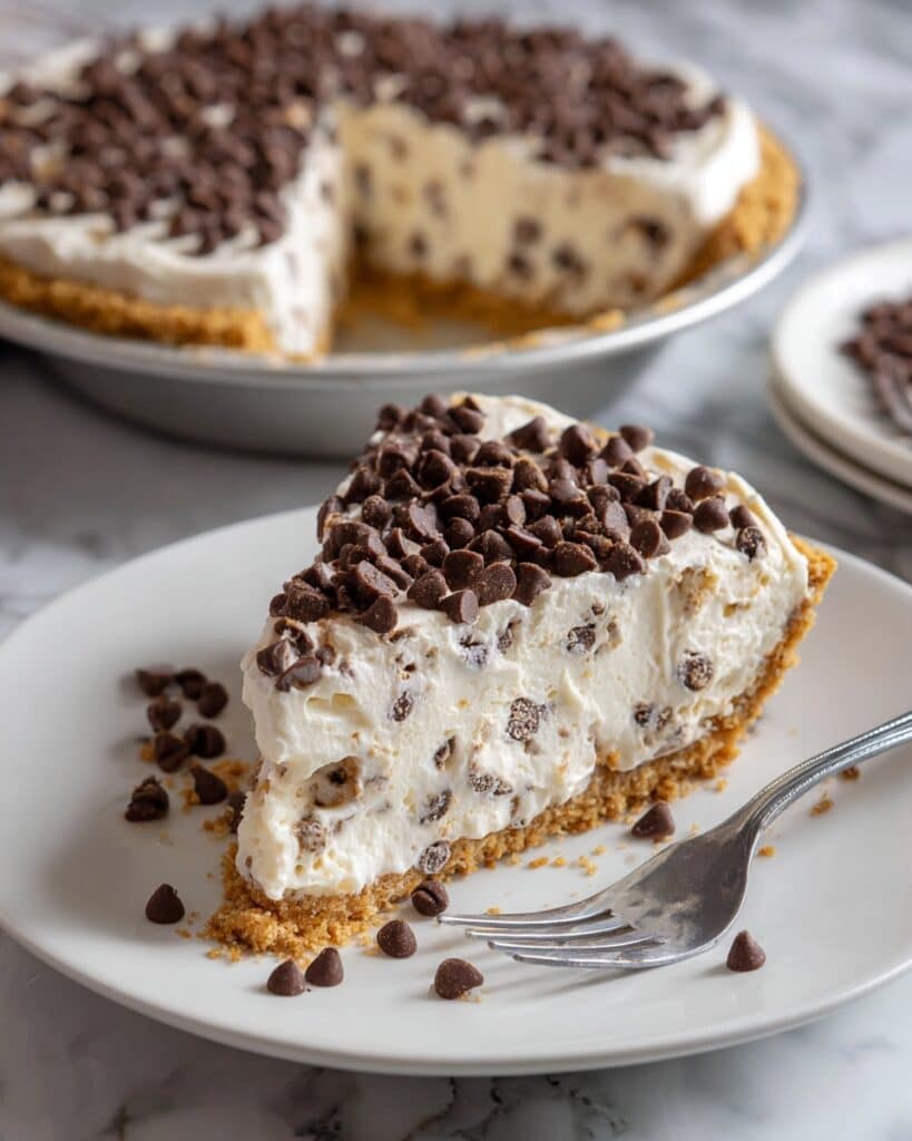 Chocolate Chip Cannoli Pie Recipe