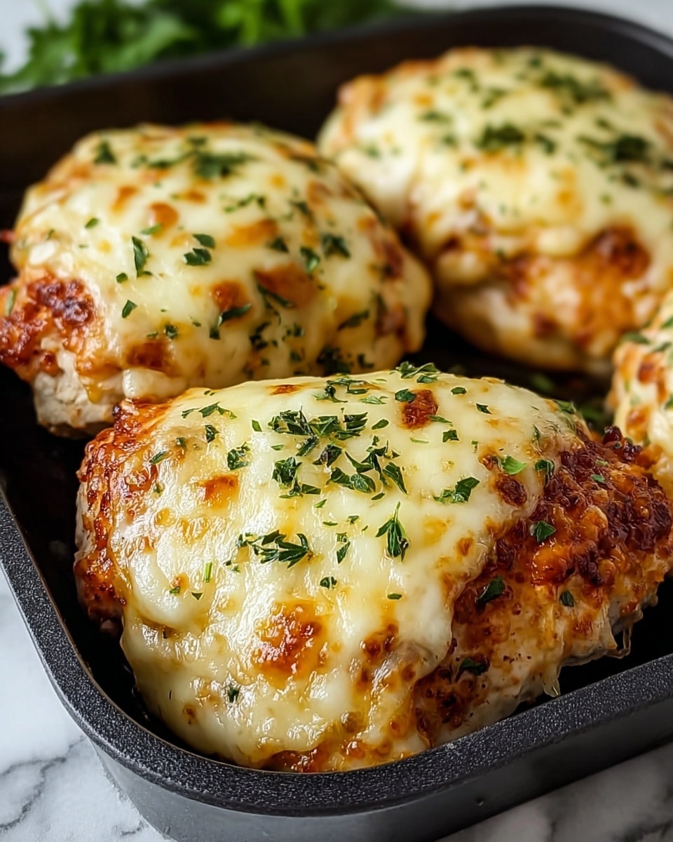 Garlic Parmesan Chicken Meatloaves Recipe - Recipe Image