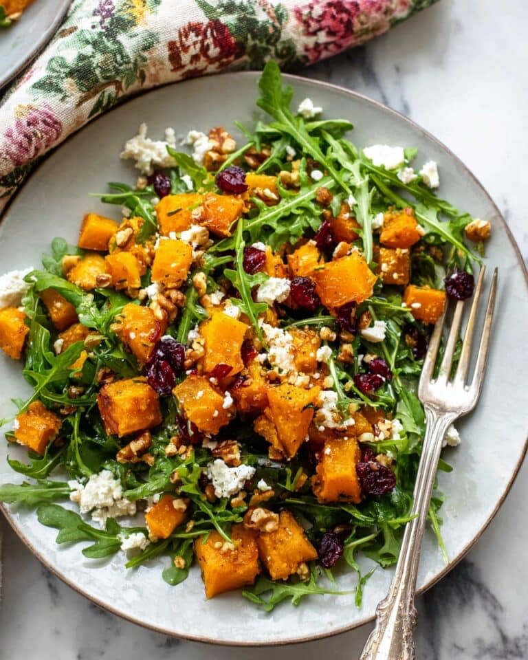 Butternut Squash Feta Salad Recipe