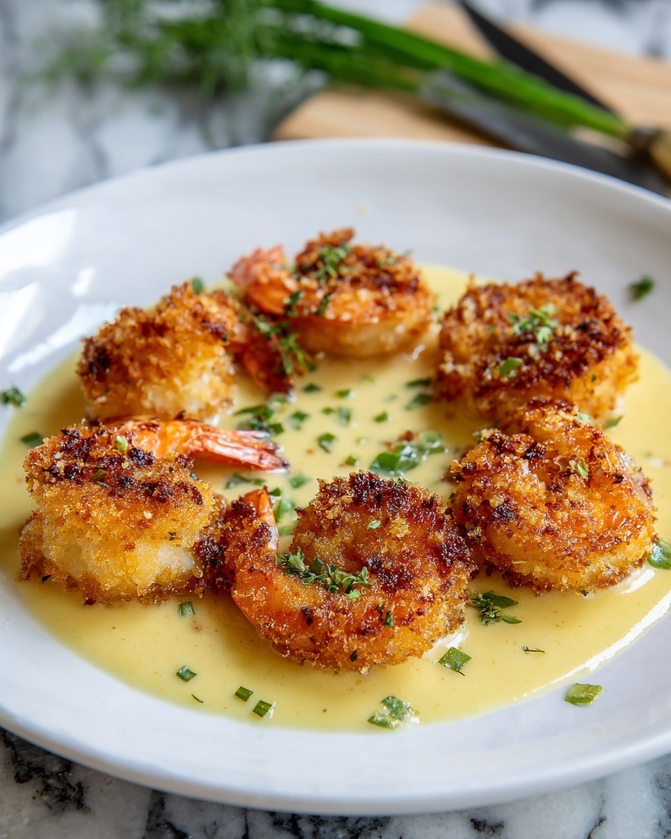 Shrimp Paesano with Lemon Butter Sauce Recipe - Recipe Image