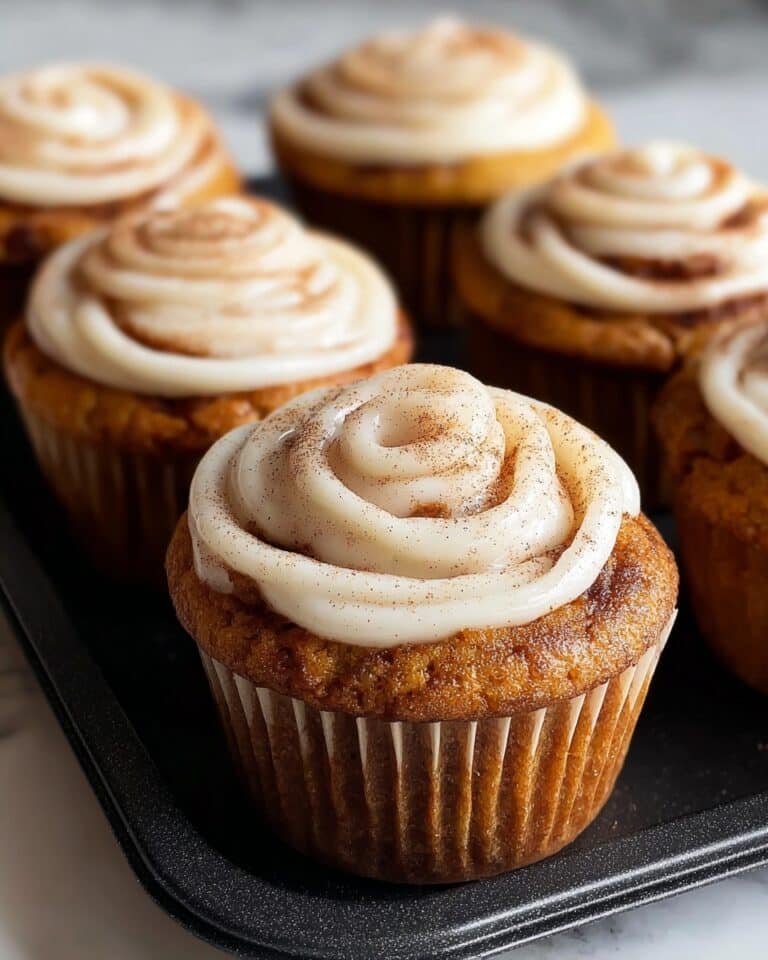 Cinnamon Roll Protein Muffins Recipe