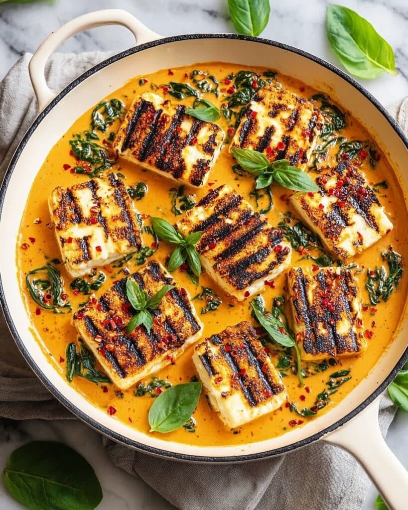 Irresistible Marry Me Halloumi in Creamy Tomato Bliss Recipe