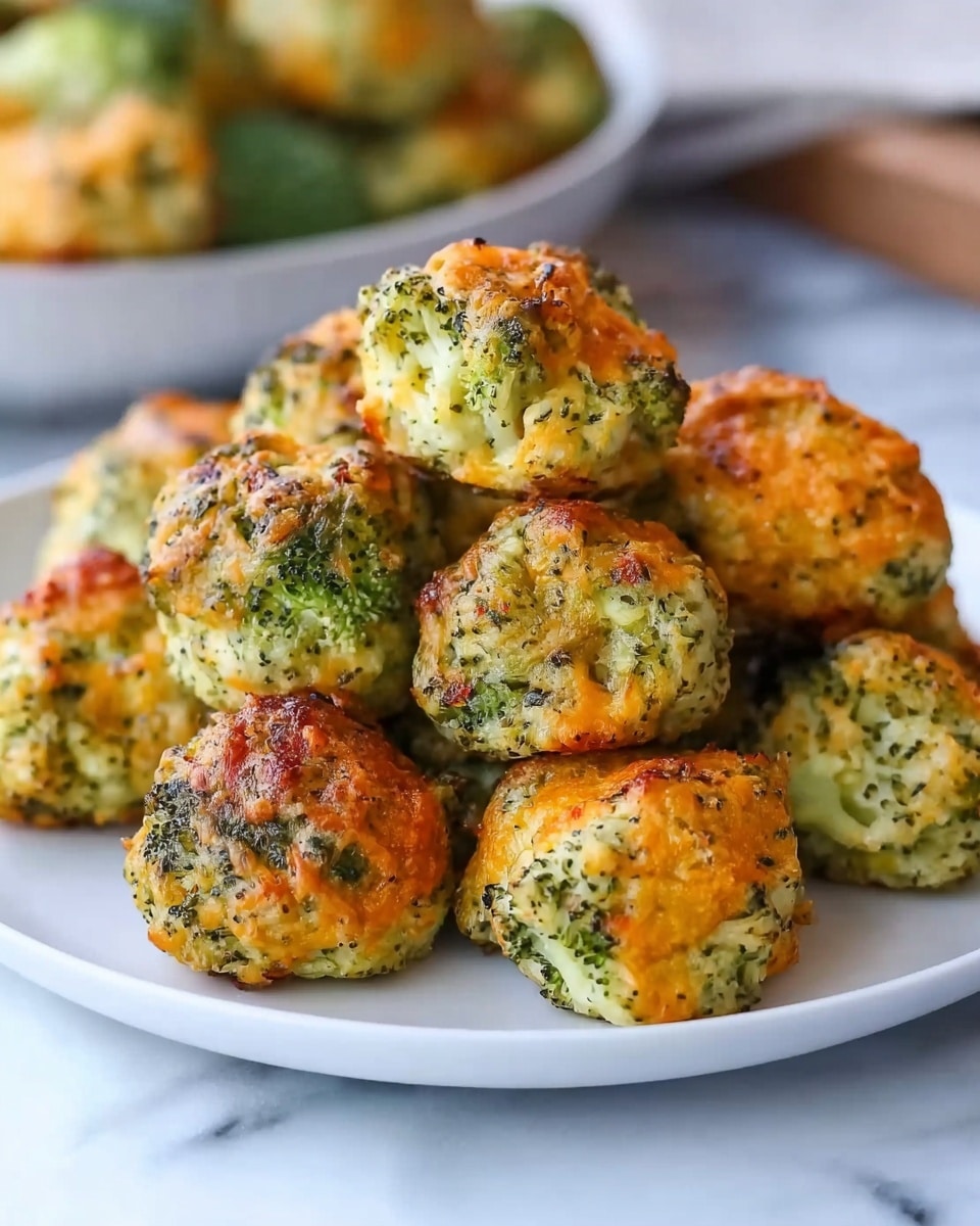 Baked Broccoli Cheese Balls Recipe - Recipe Image
