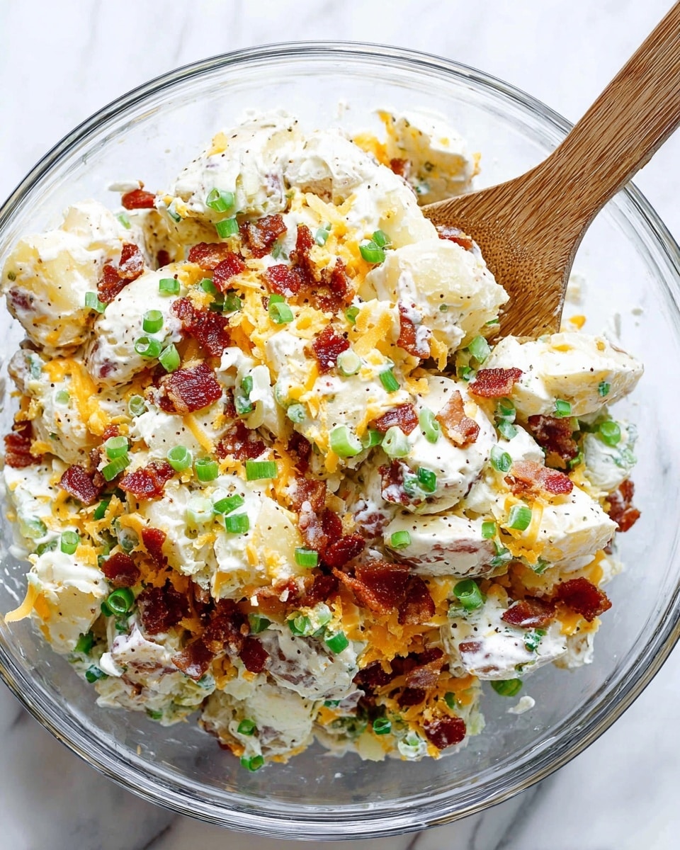 Loaded Baked Potato Salad Recipe - Recipe Image