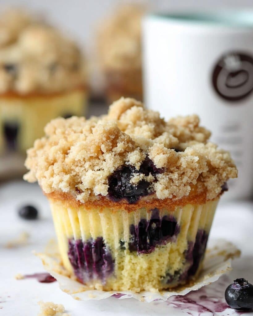 Blueberry Cream Cheese Muffins Recipe
