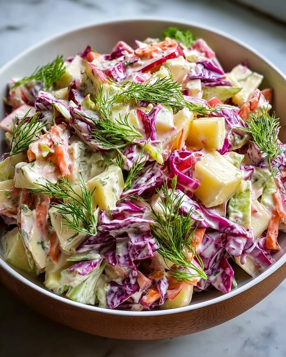 Cranberry Apple Coleslaw Recipe - Recipe Image