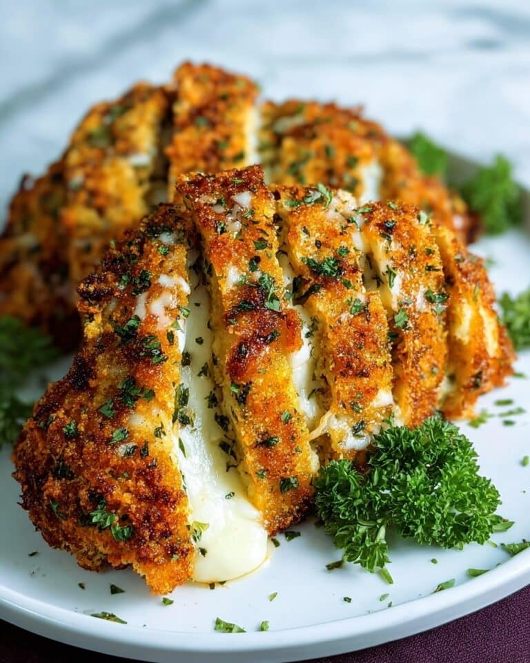 Parmesan Chicken Meatloaf with Marinara and Mozzarella Recipe