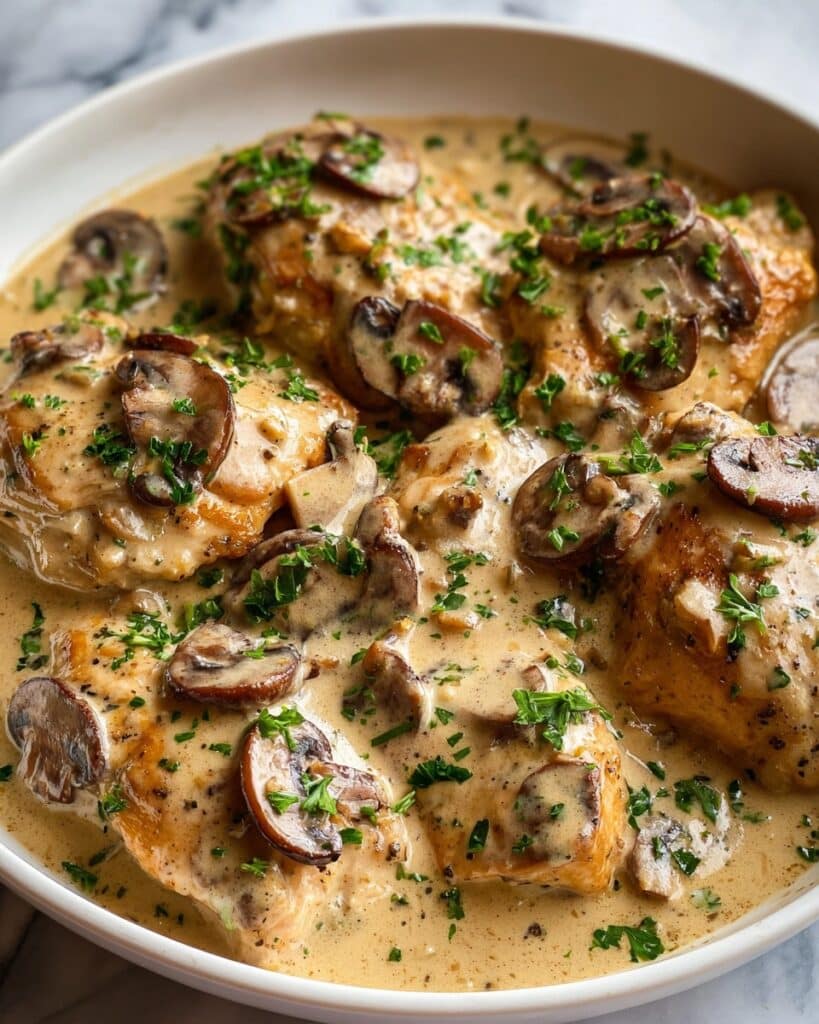 Baked Chicken Stroganoff Recipe