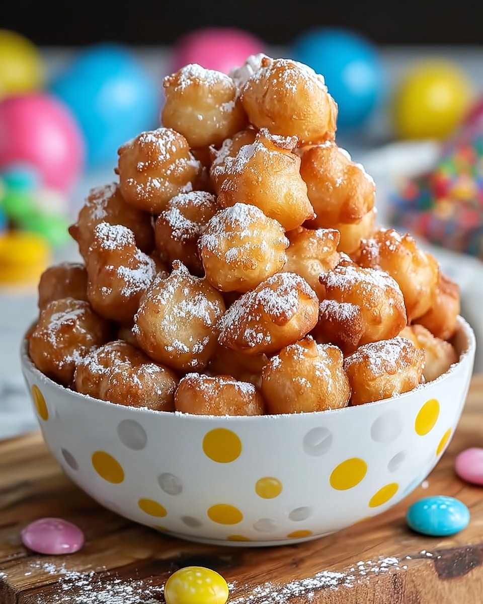 Funnel Cake Bites Recipe - Recipe Image