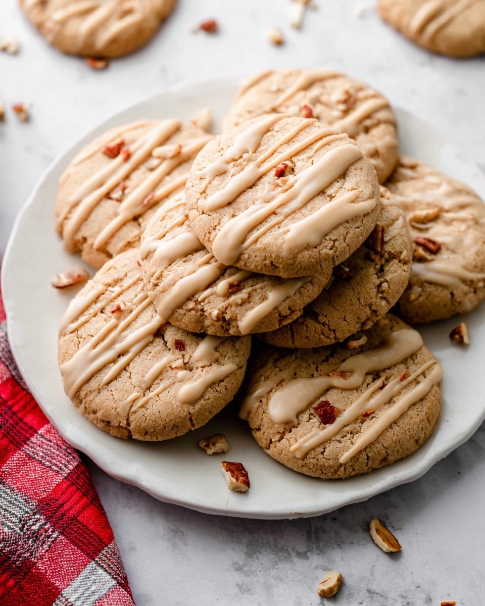 Maple Brown Sugar Cookies with Maple Icing Recipe