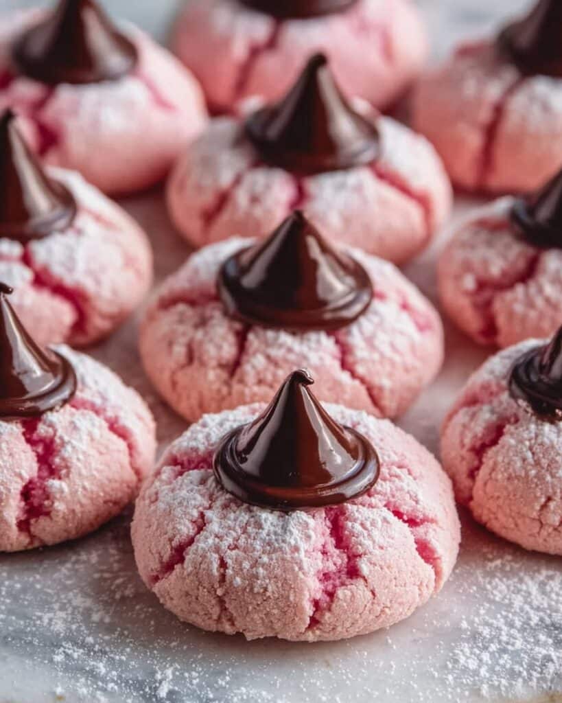 Strawberry Kiss Cookies Recipe