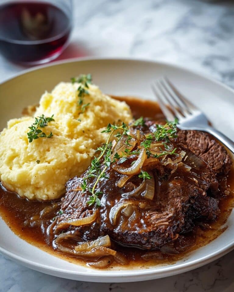 Savory French Onion Pot Roast Recipe