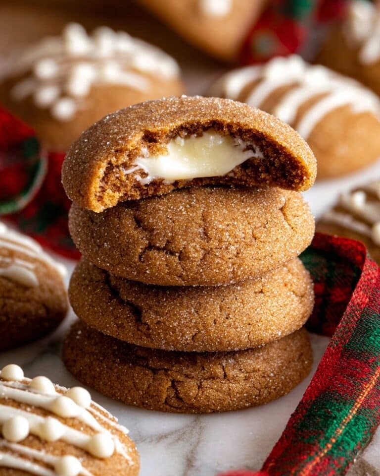 Gingerbread Cheesecake Cookies Recipe