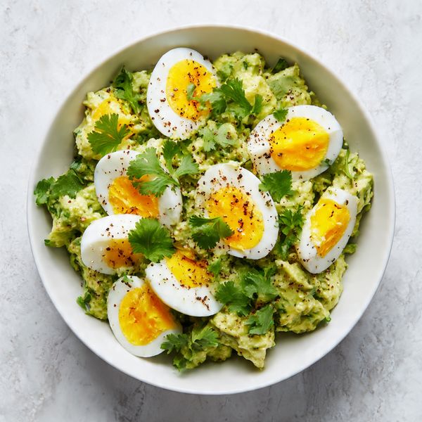 Creamy Avocado Egg Salad Recipe - Recipe Image