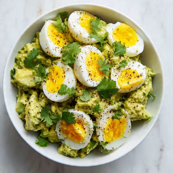 Creamy Avocado Egg Salad Recipe