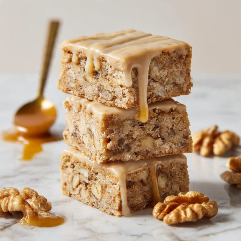 Maple Walnut Bars Recipe