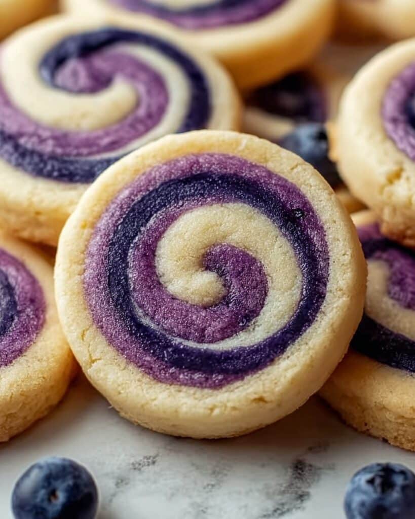 Blueberry Cheesecake Swirl Cookies Recipe