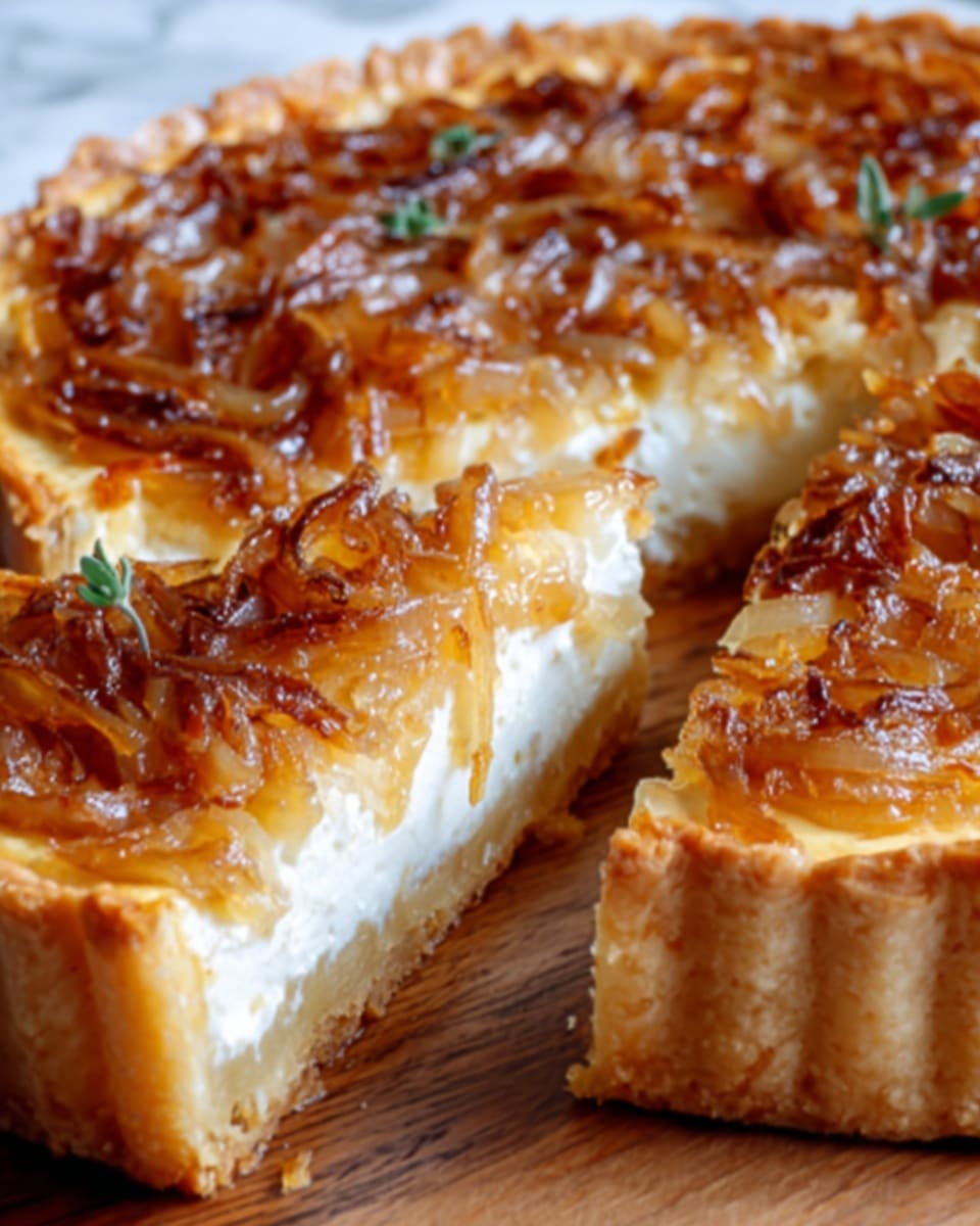 Authentic German Onion Pie (Zwiebelkuchen) Recipe - Recipe Image