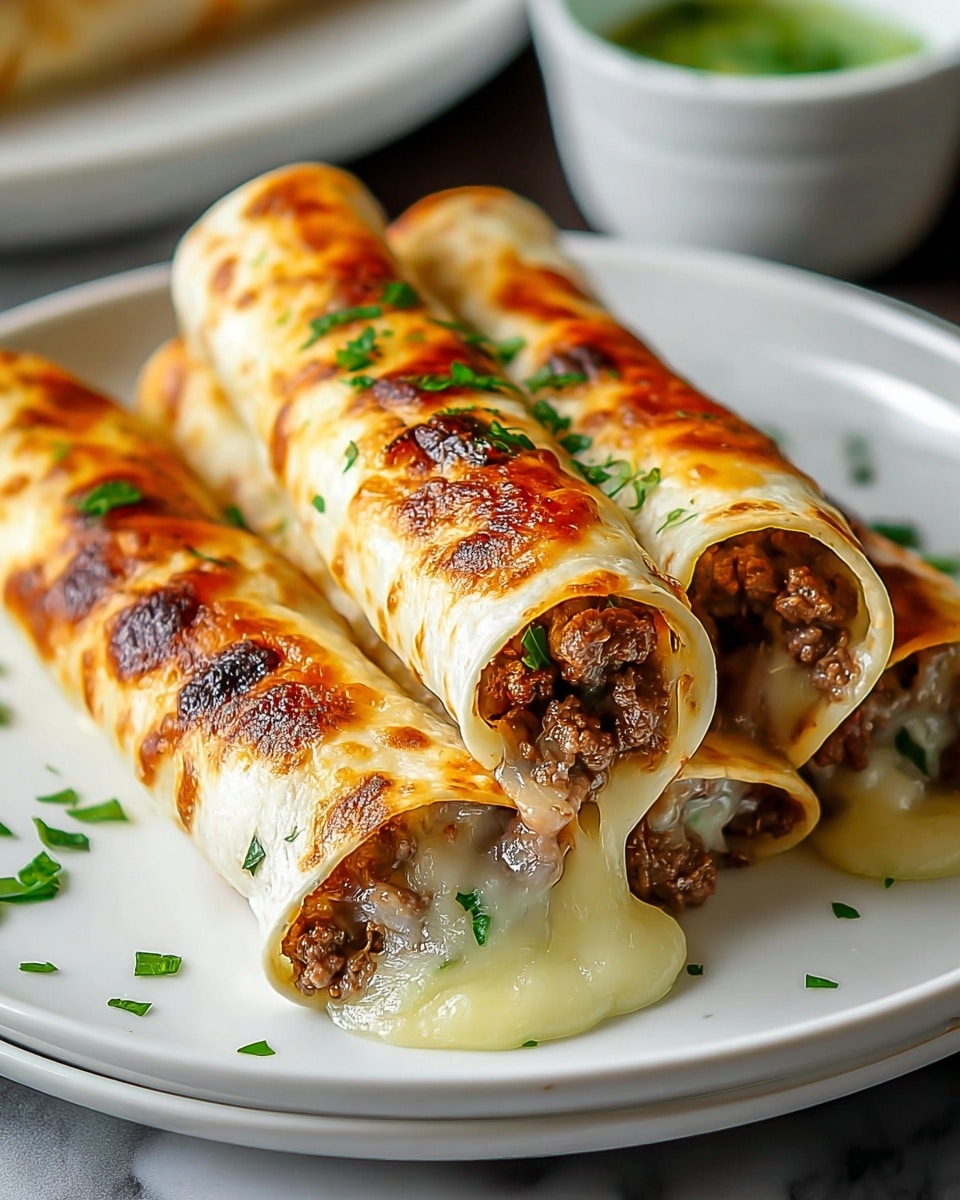 Delicious Keto Philly Cheesesteak Roll Ups Recipe - Recipe Image