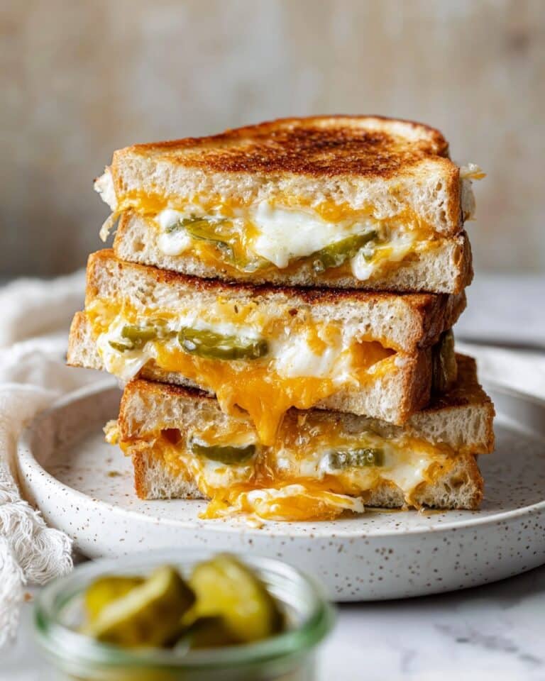 Pickle Grilled Cheese Sandwich Recipe