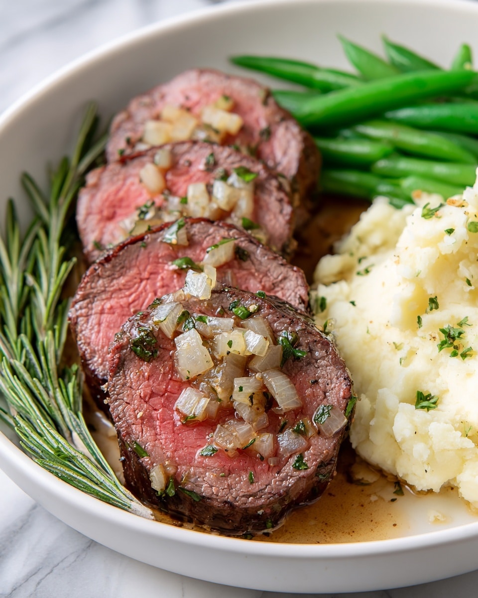 Easy Roasted Beef Tenderloin with Herb Butter Recipe - Recipe Image