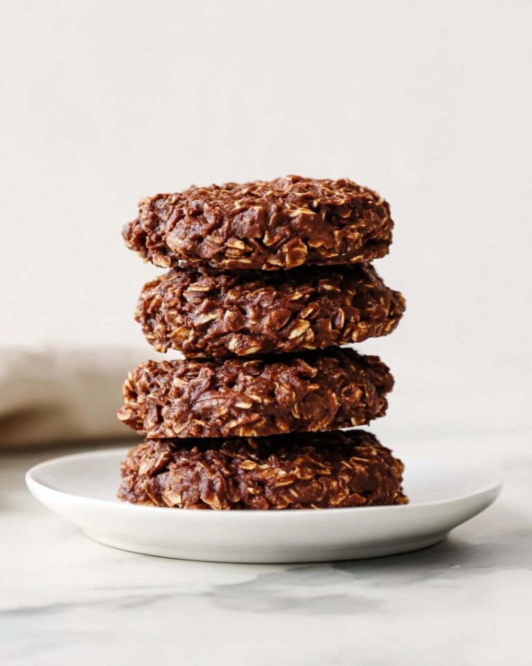 No Bake Cacao Almond Butter Cookies Recipe