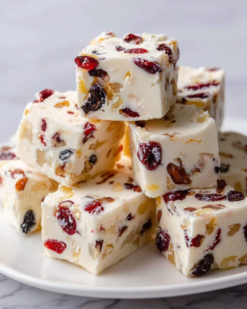 White Christmas Slice Recipe