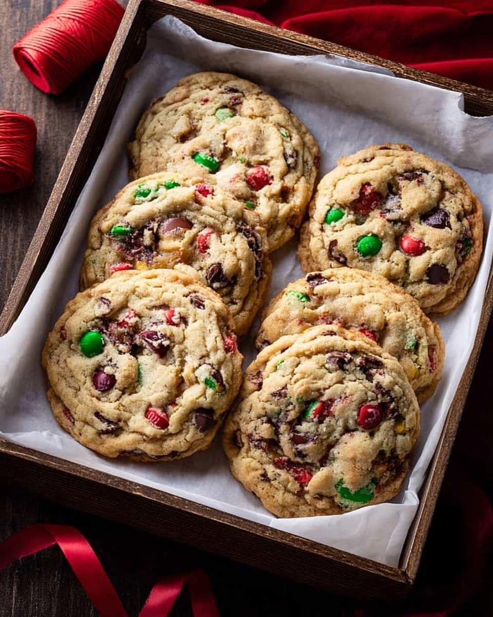 Christmas Monster Cookies Recipe - Recipe Image