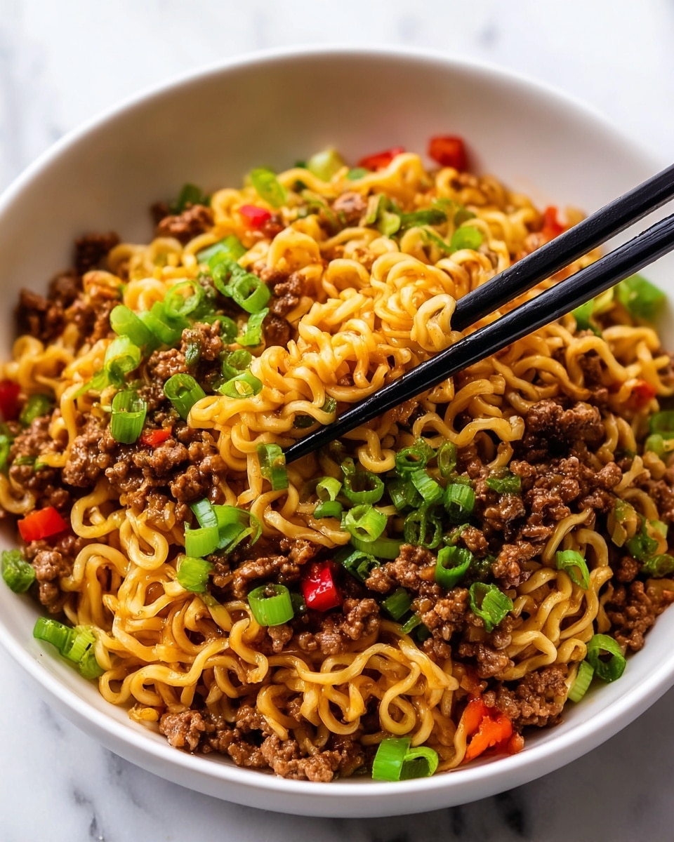 Slow Cooker Beef Ramen Recipe - Recipe Image