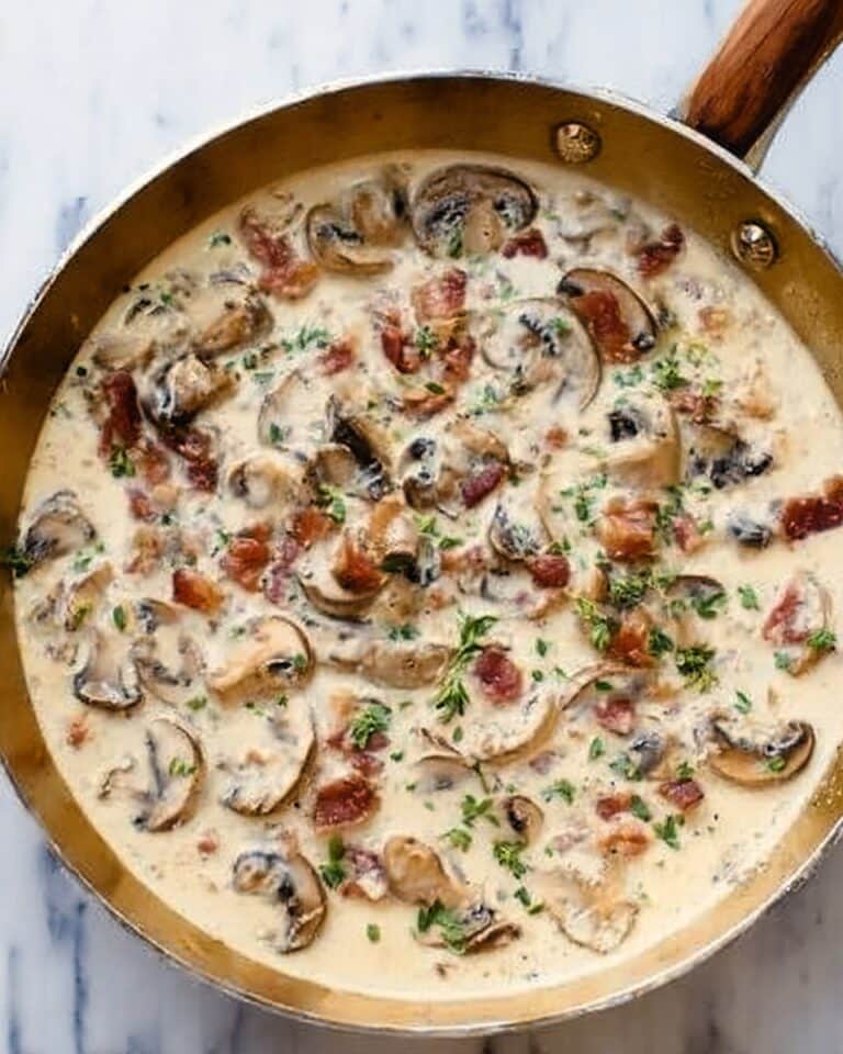 Three Way Fresh Mushroom Sauce Recipe