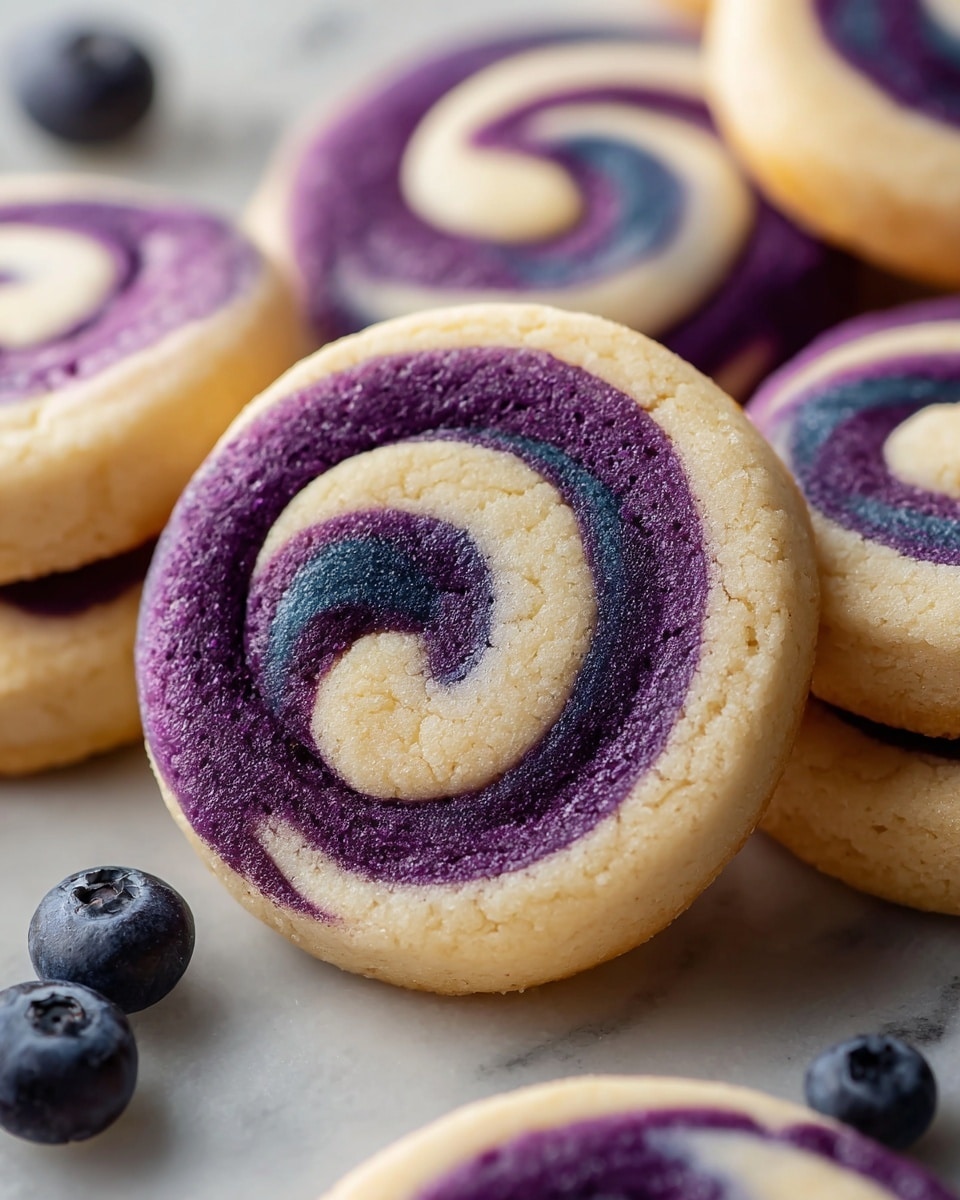 Blueberry Cheesecake Swirl Cookies Recipe - Recipe Image