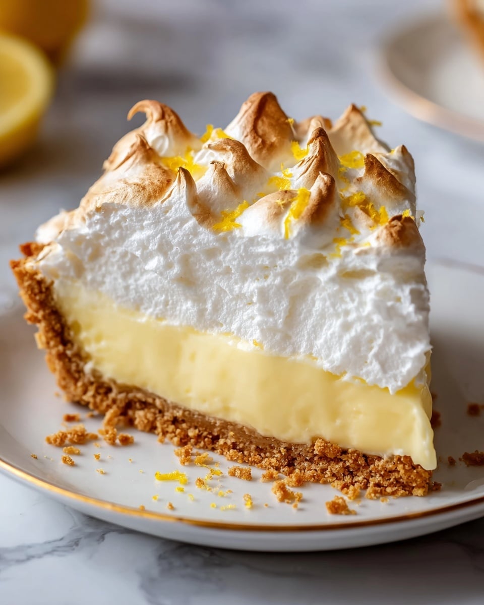 Lemon Meringue Cheesecake Recipe - Recipe Image