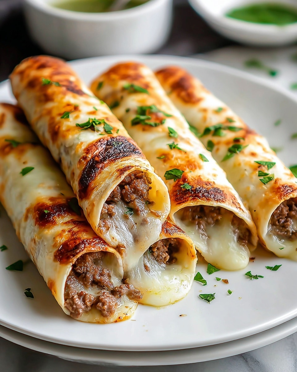 Delicious Keto Philly Cheesesteak Roll Ups Recipe - Recipe Image