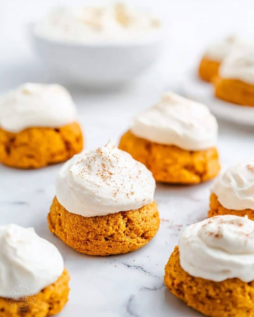 Soft Gluten Free Pumpkin Cookies with Cream Cheese Frosting Recipe