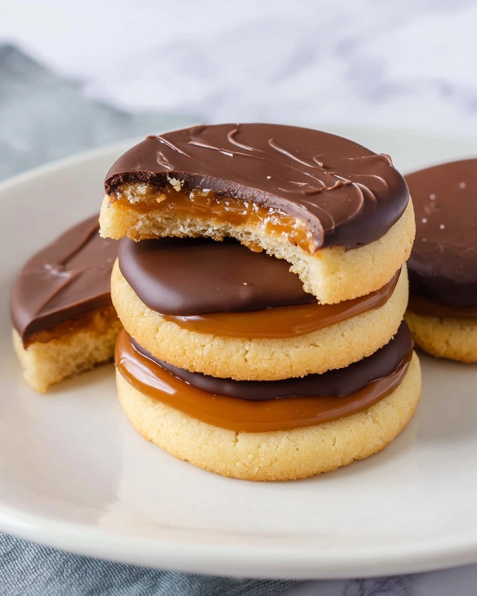 Twix Cookies Recipe - Recipe Image