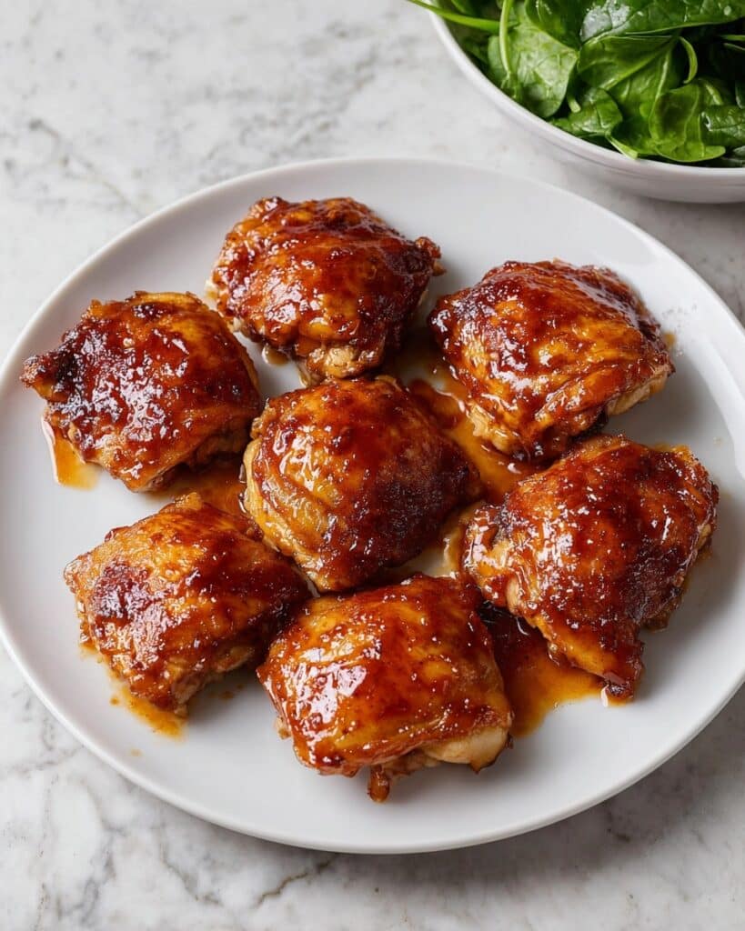 Air Fryer BBQ Chicken Thighs Recipe